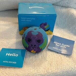Echo Dot Kids Smart Speaker with Animal Design